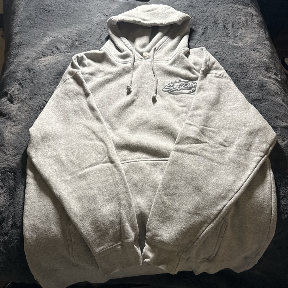 Gray Hoodie Sweater